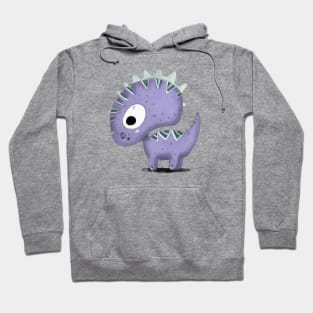 Cute Dinosaur Drawing Hoodie